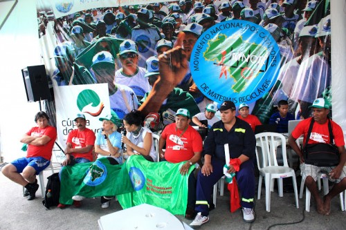 Red Lacre at the People's Summit.