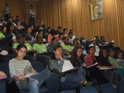 Participants at the 2nd National Waste Pickers' Conference, Venezuela. Credit: Jennyfer Méndez, ANREV