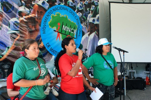 women wps at the people's summit