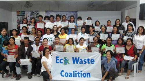 Davao City workshop. Photo: Eco Waste Coalition.