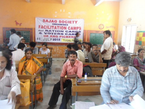 waste picker facilitation camp