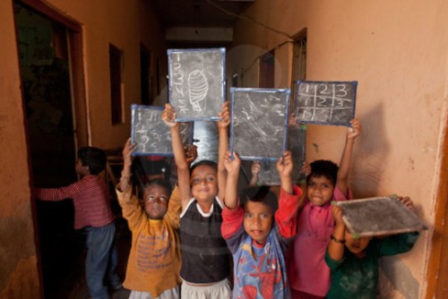 no child left in trash