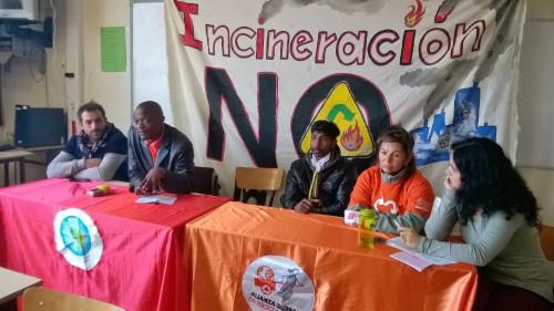 Mansoor, Simon and Nohra at Cop21, Paris