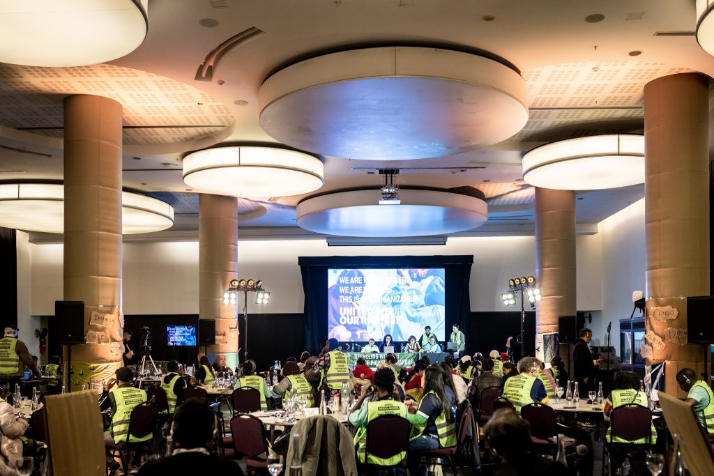 Sesión de apertura del 1er congreso electivo congreso. 1 de mayo de 2024. Buenos Aires, Argentina