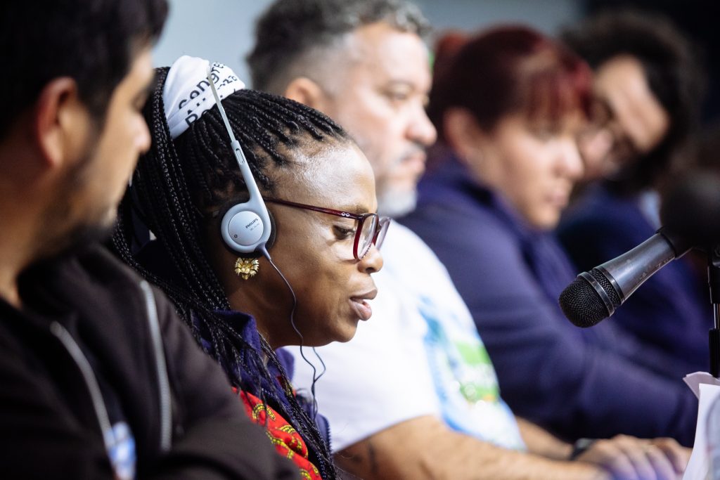 Maditlhare Koena, tesorera de la AIR.