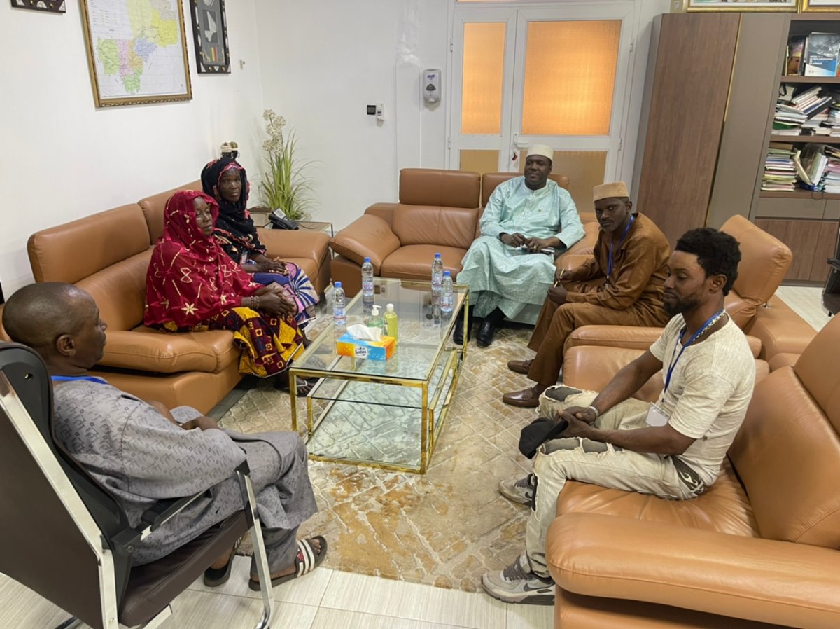 AMTDDO Mali meets with the Prime Minister and other government officials