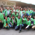 Chintan-Safai Sena Team on Earth Day - April 22, 2013. Photo credit: Chintan.