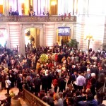 The Goldman Environmental Prize reception hall.