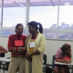 Atividade de apresentação durante a abertura da oficina / Introducing each other activity during the opening of the workshop