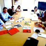 Meeting with the ILO Green Jobs Department members Kees van Der Ree, Vincent Jugault, Andrea, and others. Presenting WIEGO and allies reports.