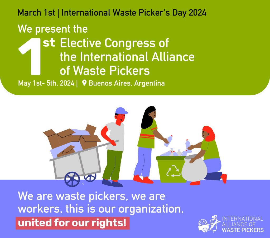 International Waste Picker Day 2024 flyer.