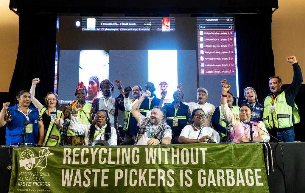 Executive Council at the IAWP 1st Elective Congress. Some members attended online. May 2nd, 2024.