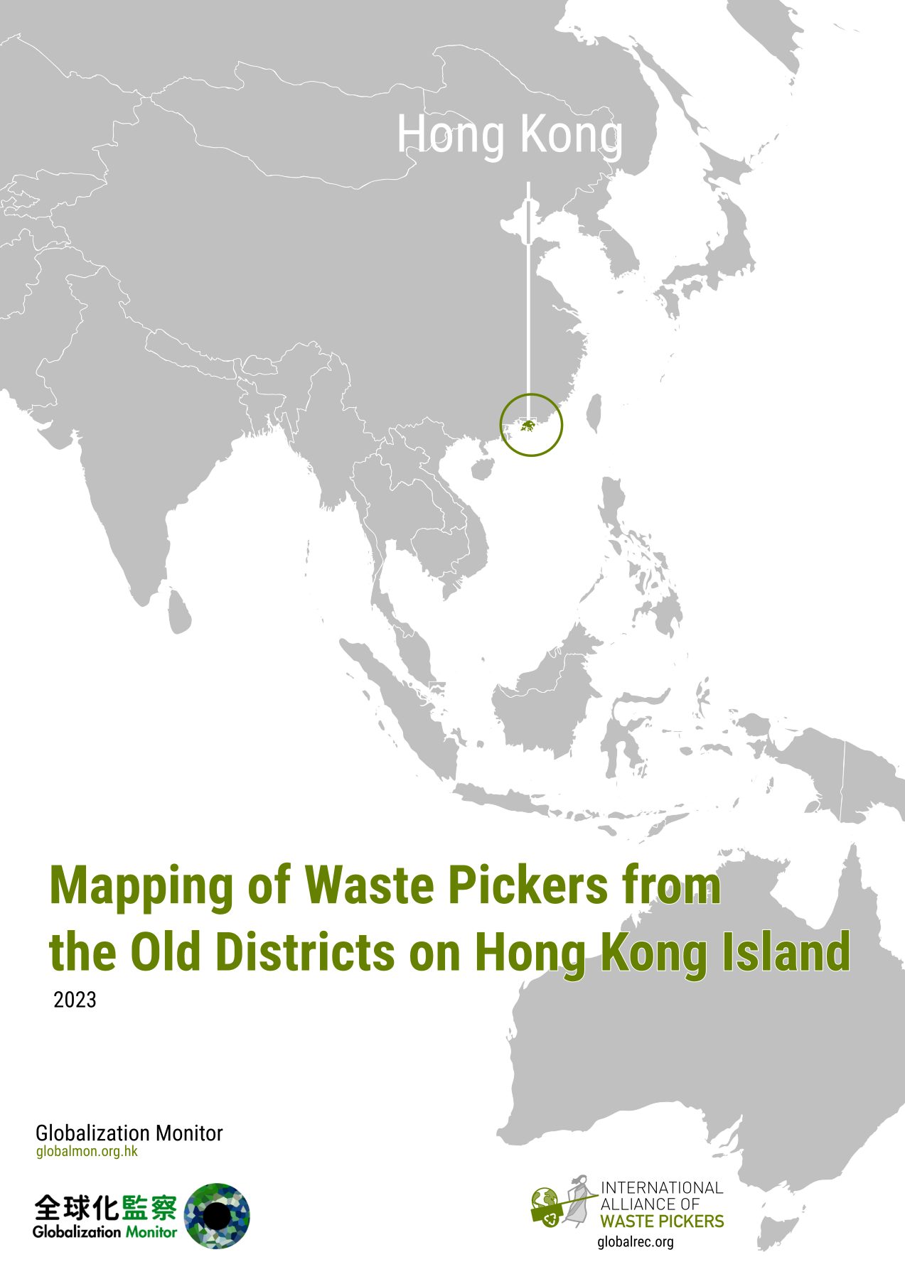 Mapping of Waste Pickers from the Old Districts on Hong Kong Island